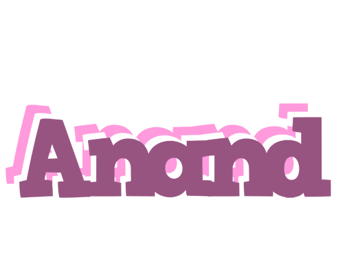 Anand relaxing logo