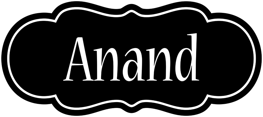 Anand welcome logo