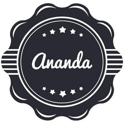 Ananda badge logo