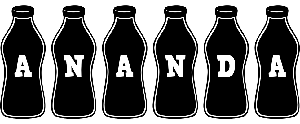 Ananda bottle logo