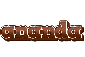 Ananda brownie logo