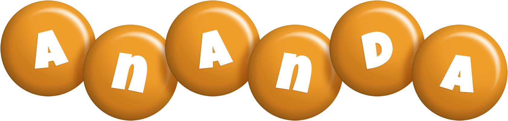 Ananda candy-orange logo