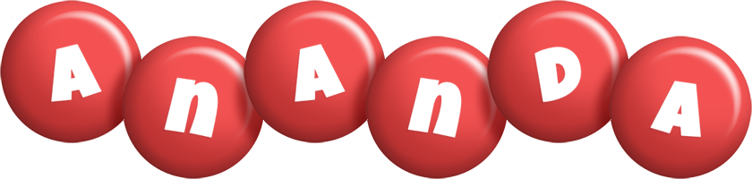 Ananda candy-red logo