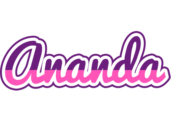 Ananda cheerful logo