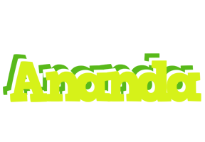 Ananda citrus logo