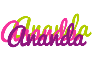 Ananda flowers logo