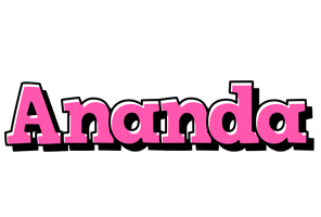 Ananda girlish logo