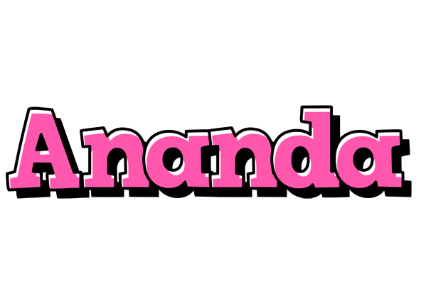 Ananda girlish logo