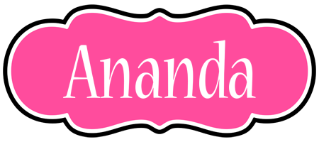 Ananda invitation logo