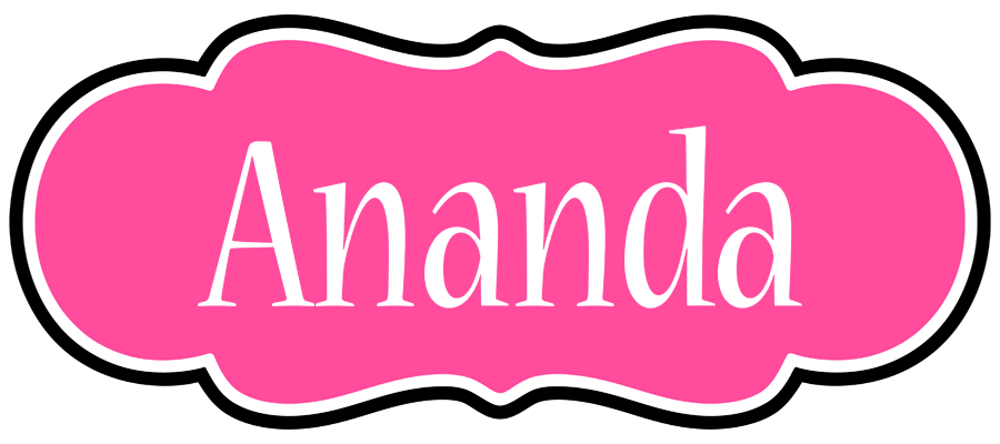 Ananda invitation logo