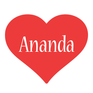 Ananda love logo