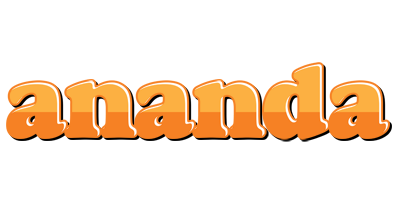 Ananda orange logo