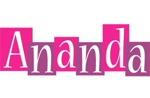 Ananda whine logo