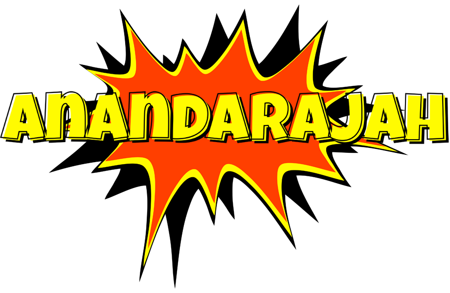 Anandarajah bazinga logo