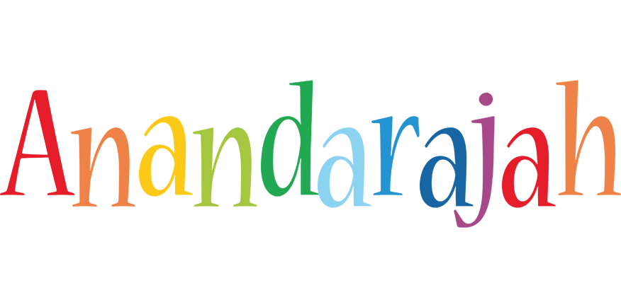 Anandarajah birthday logo