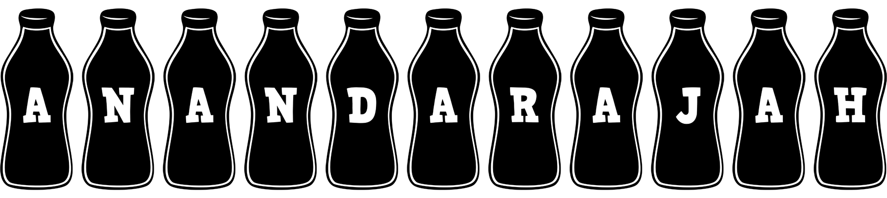 Anandarajah bottle logo