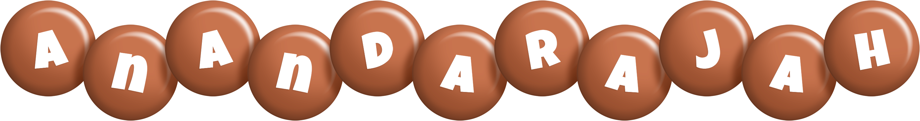 Anandarajah candy-brown logo
