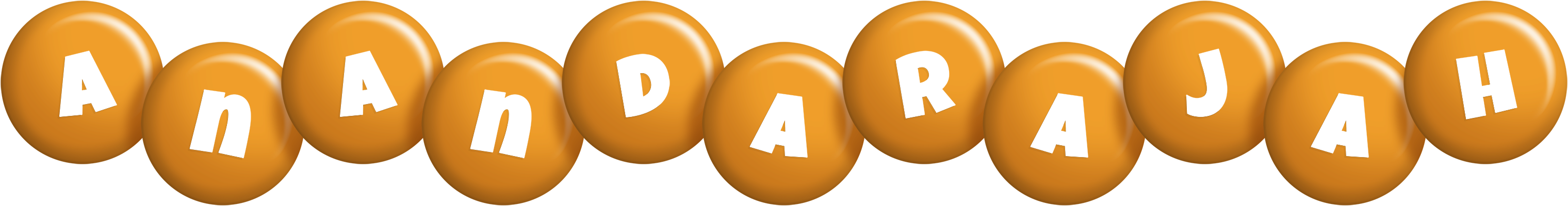 Anandarajah candy-orange logo