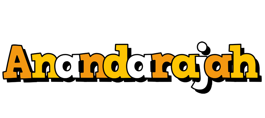 Anandarajah cartoon logo