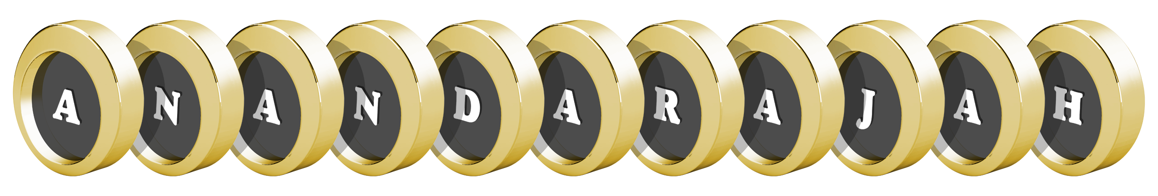 Anandarajah gold logo