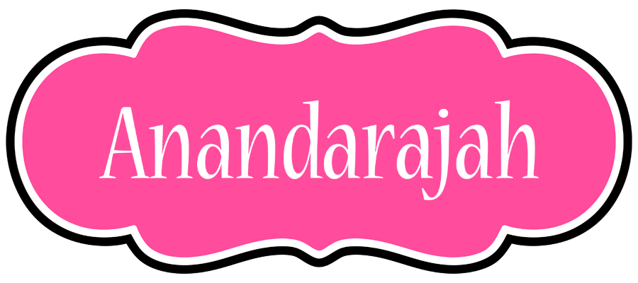 Anandarajah invitation logo