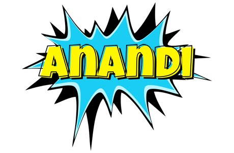 Anandi amazing logo