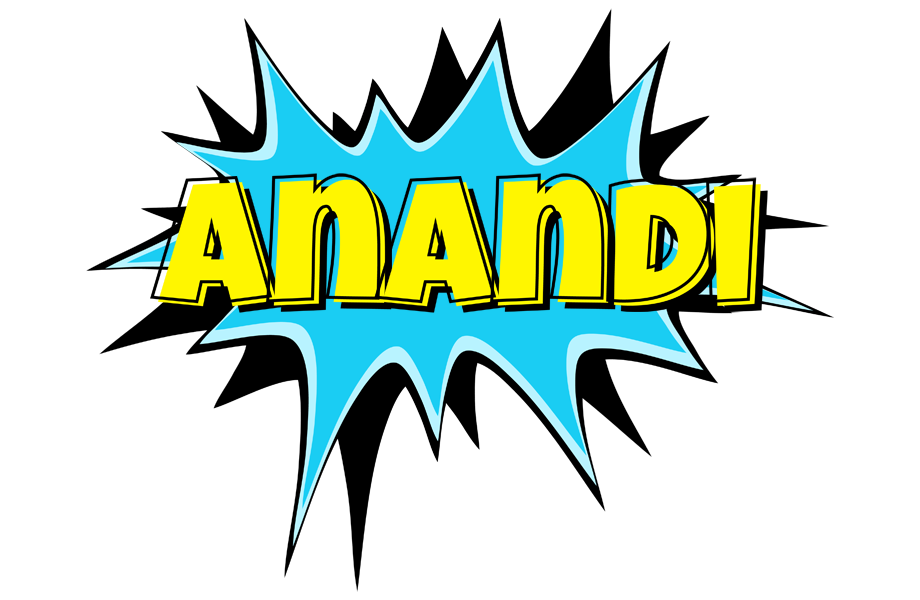 Anandi amazing logo