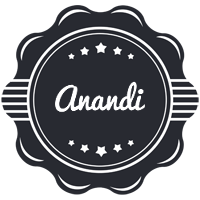 Anandi badge logo