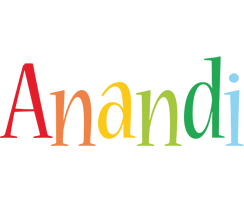 Anandi birthday logo