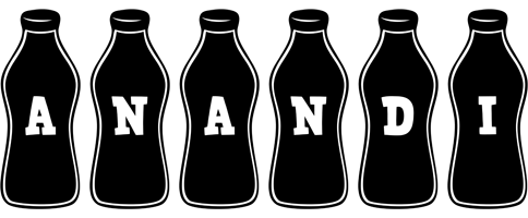 Anandi bottle logo