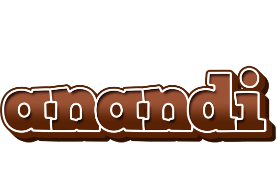 Anandi brownie logo