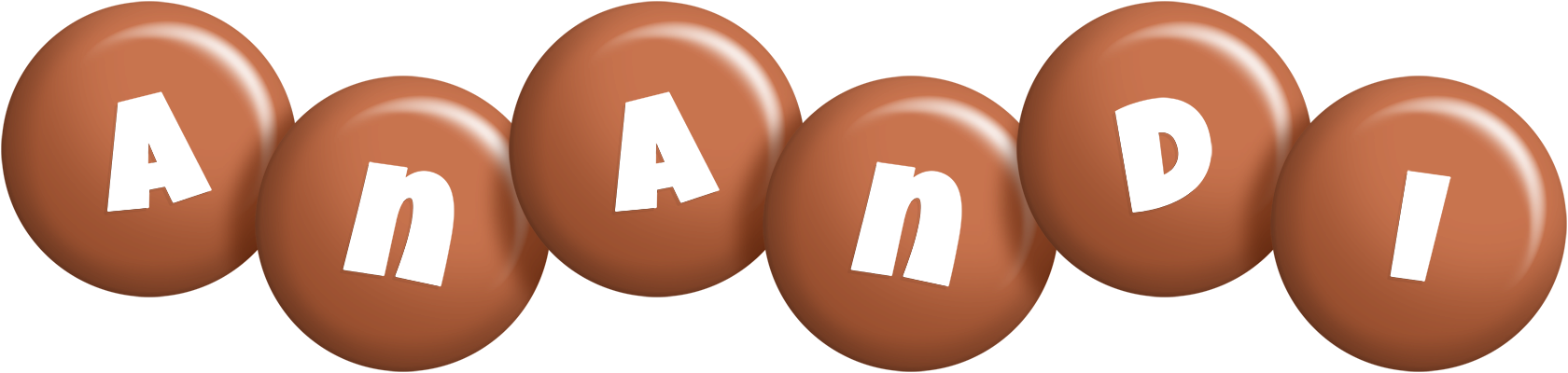 Anandi candy-brown logo