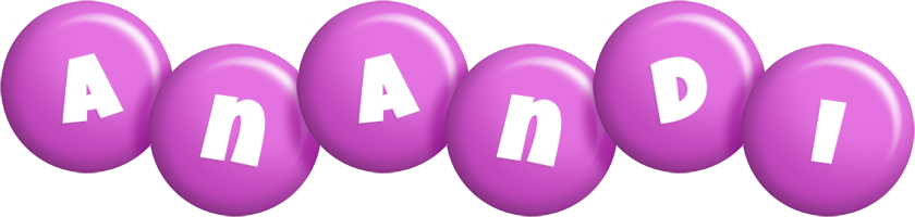 Anandi candy-purple logo