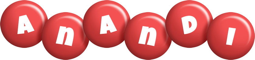 Anandi candy-red logo