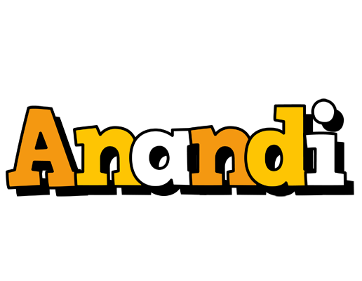 Anandi cartoon logo