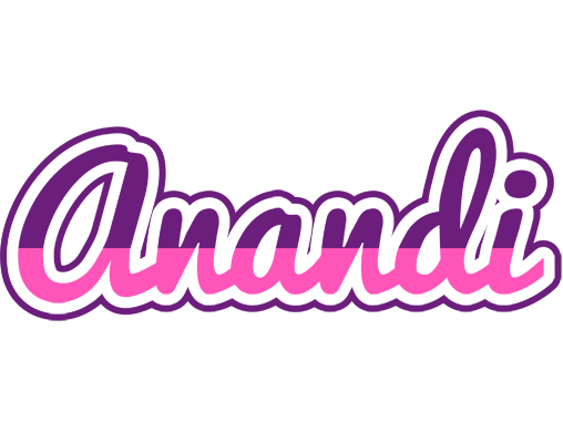 Anandi cheerful logo