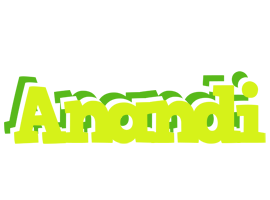 Anandi citrus logo