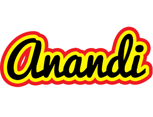 Anandi flaming logo