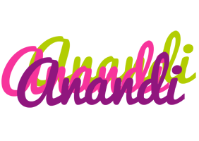 Anandi flowers logo