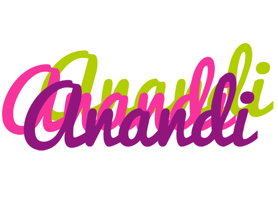 Anandi flowers logo