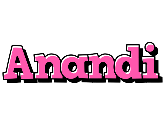 Anandi girlish logo