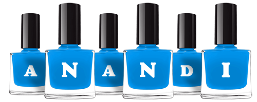 Anandi glossy logo