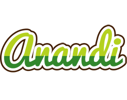 Anandi golfing logo