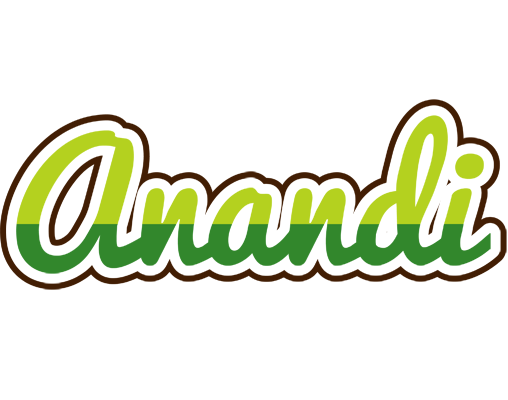 Anandi golfing logo