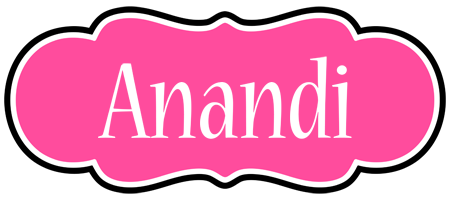 Anandi invitation logo