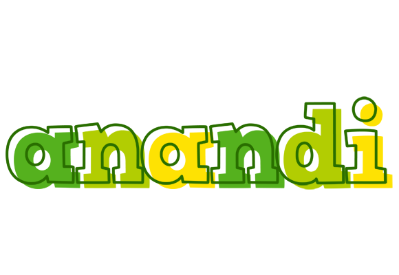 Anandi juice logo