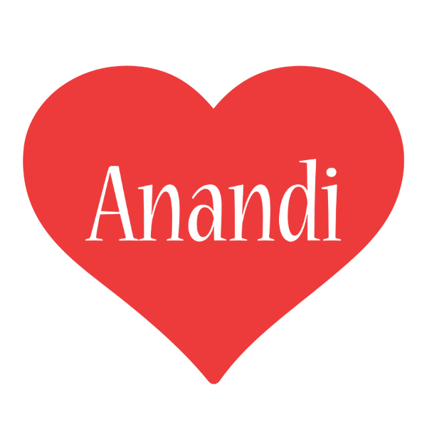 Anandi love logo