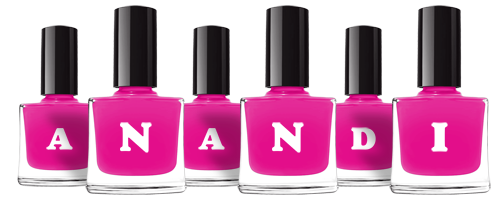 Anandi nails logo