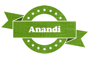 Anandi natural logo