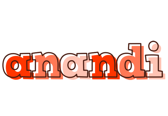Anandi paint logo